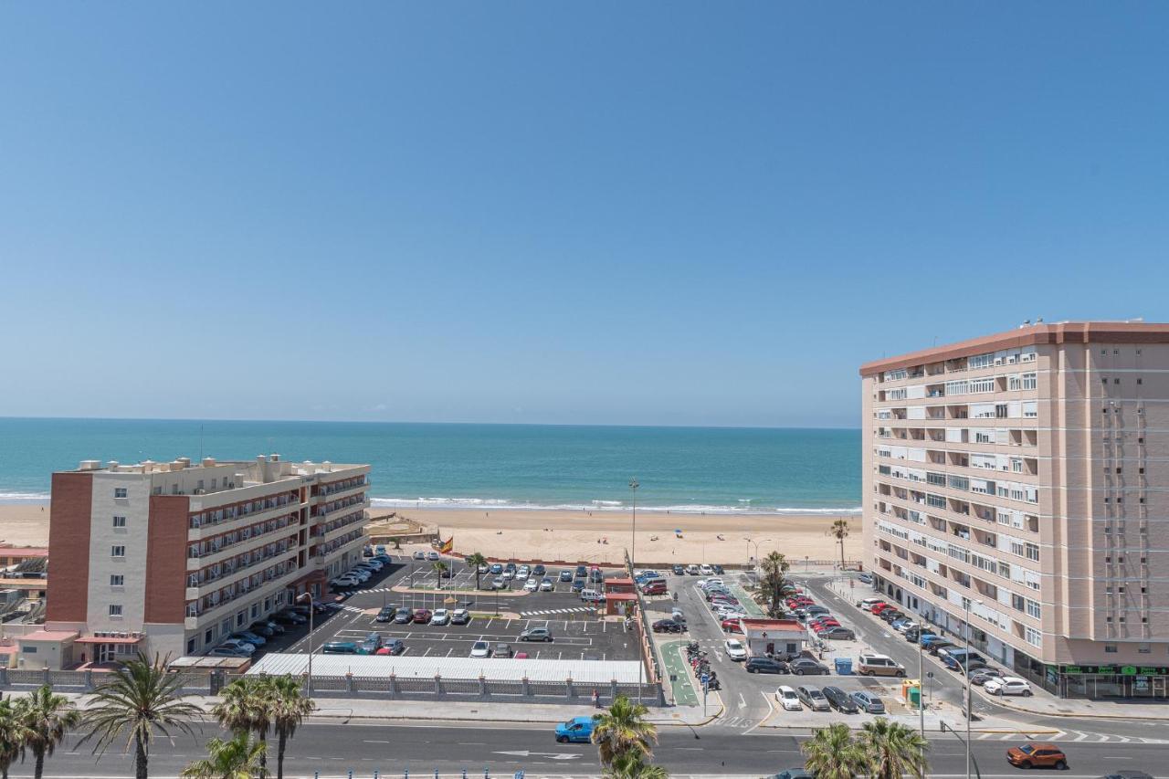 Apartamento Cortadura Playa Cadiz Bagian luar foto