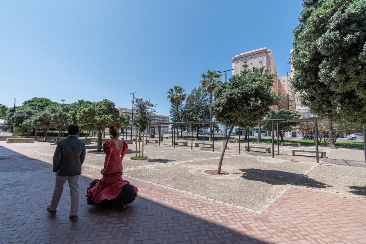 Apartamento Cortadura Playa Cadiz Bagian luar foto