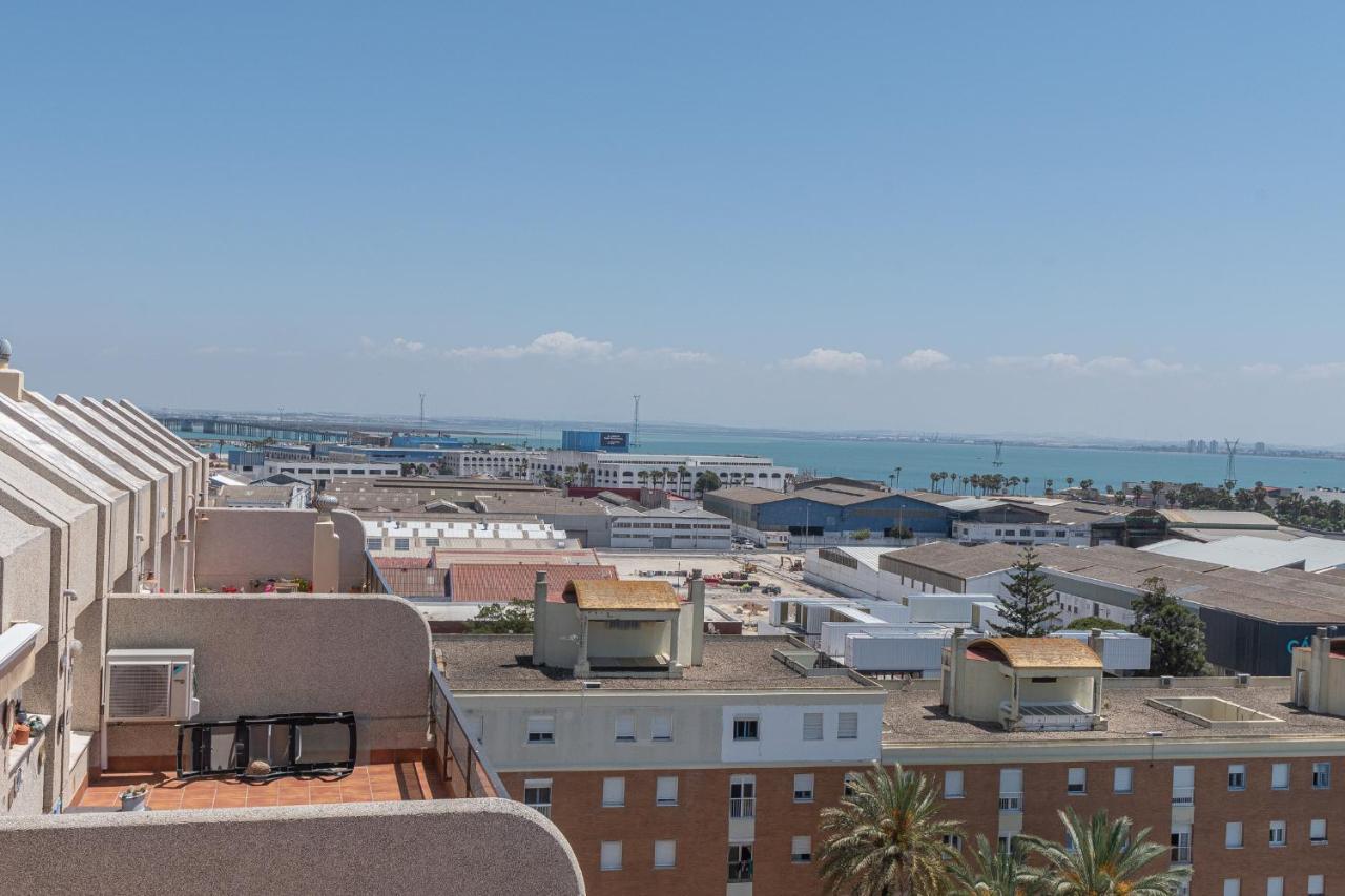 Apartamento Cortadura Playa Cadiz Bagian luar foto